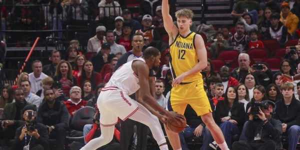 杜兰特30+6+5西亚卡姆23分 火箭送步行者9连败