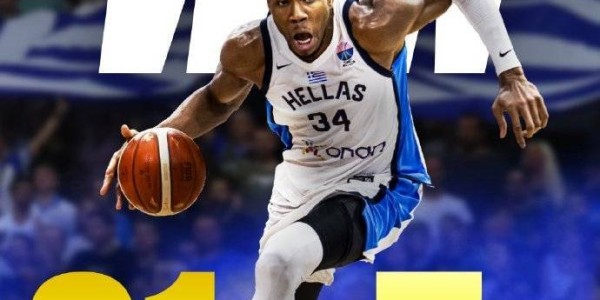 希腊收获欧洲杯开门红 字母哥20中14轻松砍31+7