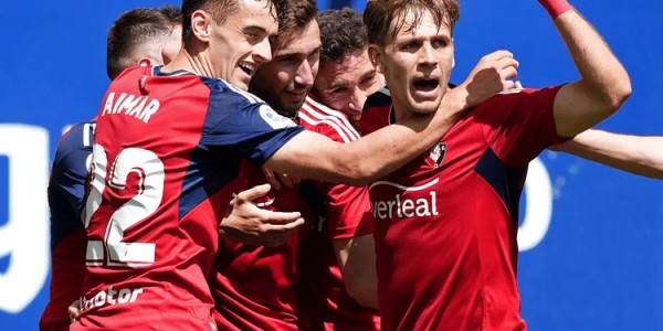 西甲前瞻：奥萨苏纳VS埃尔切 足球赛前比分预测进球数比分二串一